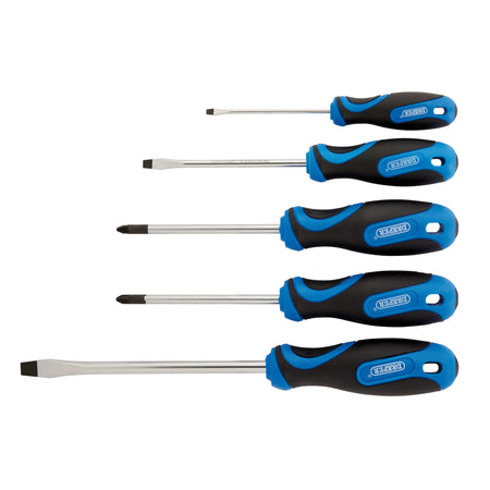 Draper Soft Grip Screwdriver Set (5 Piece) Model No. 865/5B