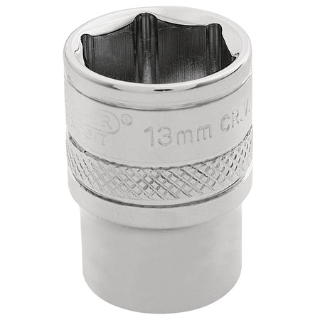 DRAPER 1/4" Square Drive Hi-Torq 6 Point Socket (13mm): Model No. B-MM/B