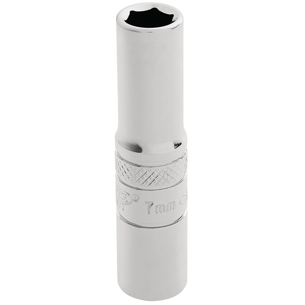 DRAPER 1/4" Square Drive Hi-Torq 6 Point Deep Socket (7mm): Model No. BT-MM/B