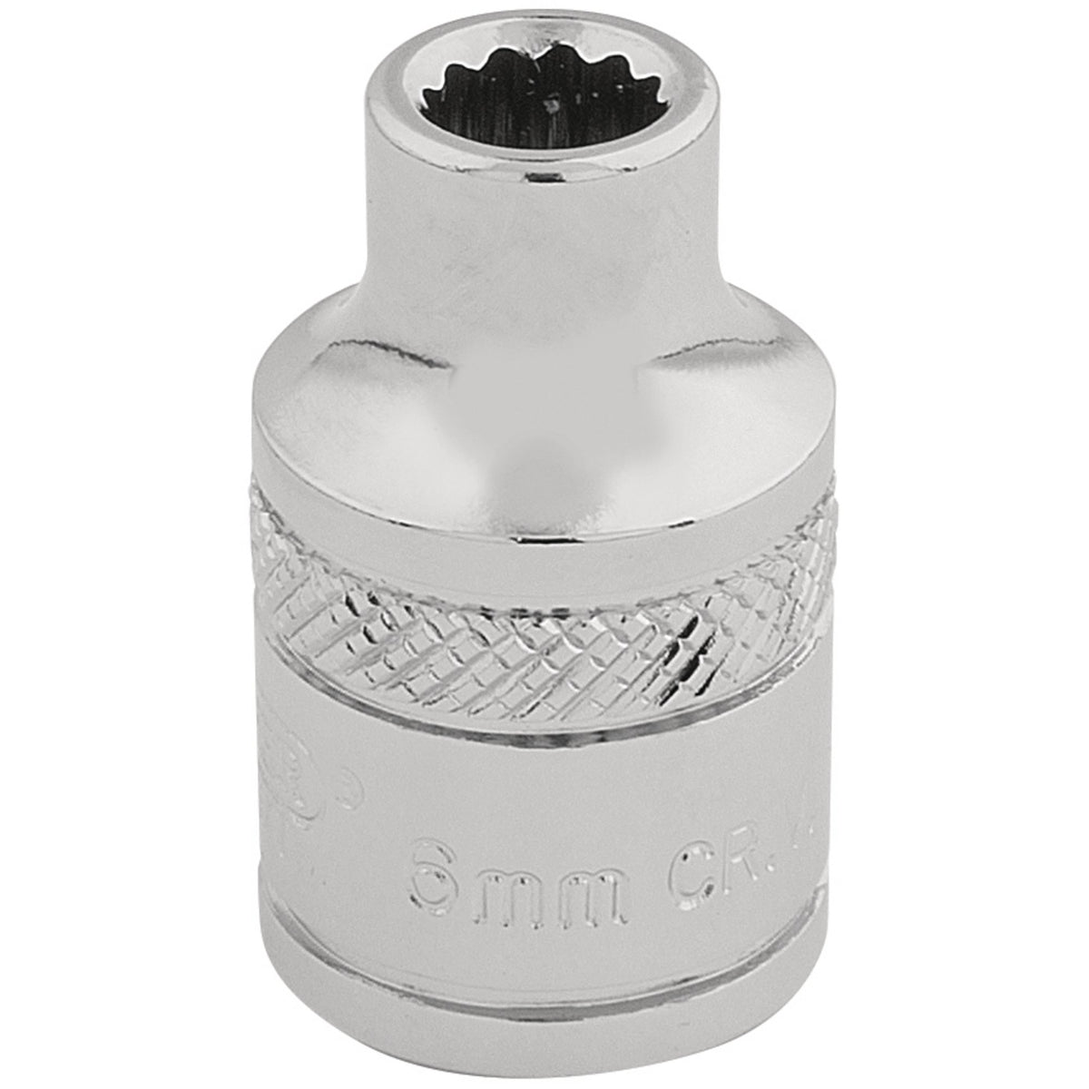 DRAPER 3/8" Square Drive Hi-Torq 12 Point Socket (6mm): Model No. D-MM/B