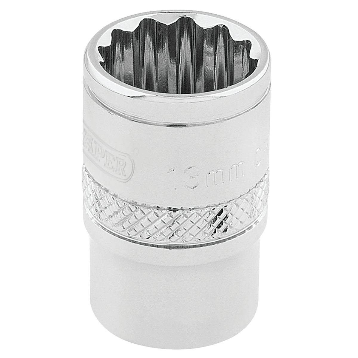 DRAPER 3/8" Square Drive Hi-Torq 12 Point Socket (13mm): Model No. D-MM/B