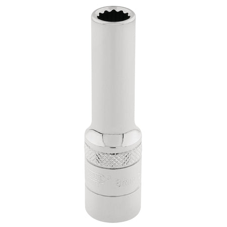 DRAPER 3/8" Square Drive Hi-Torq 12 Point Deep Socket (8mm): Model No. DT-MM/B
