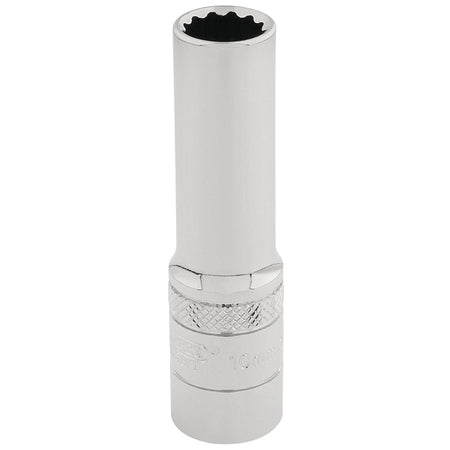 DRAPER 3/8" Square Drive Hi-Torq 12 Point Deep Socket (10mm): Model No. DT-MM/B