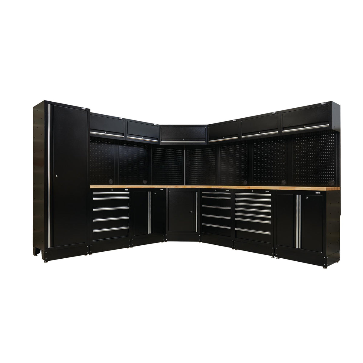 DRAPER BUNKER Modular Corner Wall Cabinet, 865mm Model No. MS400-1WCC