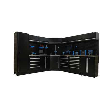 DRAPER BUNKER Modular Corner Unit Back Panels/Pegboards, 795mm (Pair) Model No. MS400-PBC