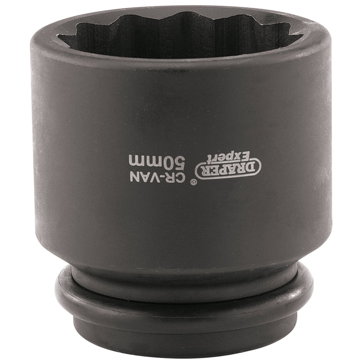 DRAPER Expert 50mm 3/4in. Sq. Dr. Hub Nut Impact Socket: Model No.411D-MM
