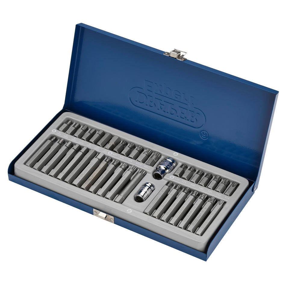 DRAPER Expert 40 Piece Tx-Star Hexagon and XZN Mechanic's Bit Set: Model No.MH40/SC/B