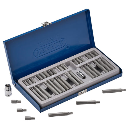 DRAPER Expert 40 Piece Tx-Star Hexagon and XZN Mechanic's Bit Set: Model No.MH40/SC/B