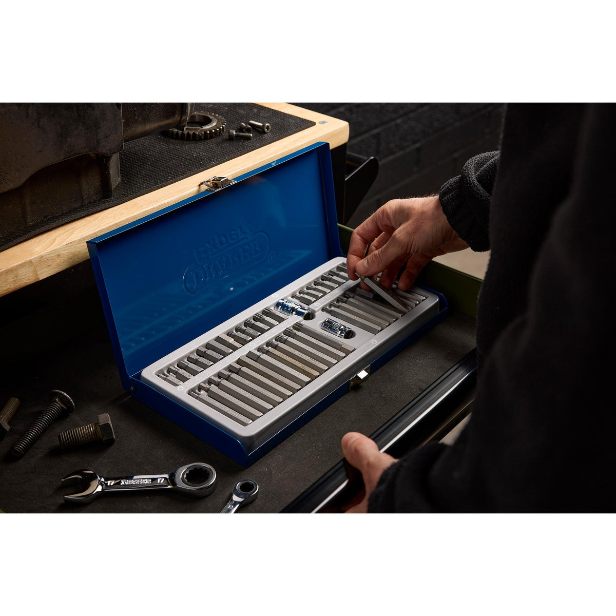 DRAPER Expert 40 Piece Tx-Star Hexagon and XZN Mechanic's Bit Set: Model No.MH40/SC/B