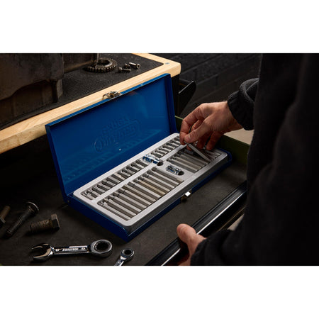 DRAPER Expert 40 Piece Tx-Star Hexagon and XZN Mechanic's Bit Set: Model No.MH40/SC/B
