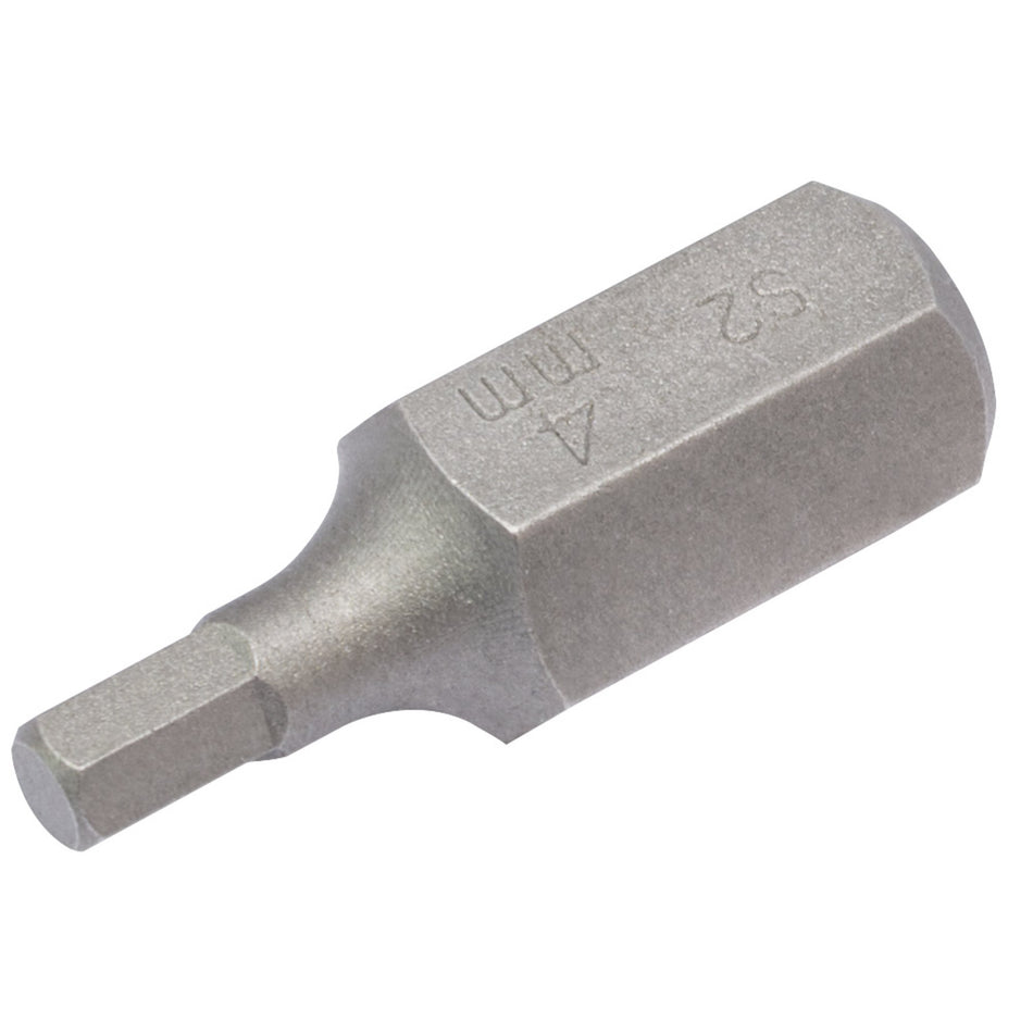 DRAPER Expert 4mm x 30mm Hexagonal 10mm Insert Bit for Mechanic's Bit Sets: Model No.YMH40/SC/B