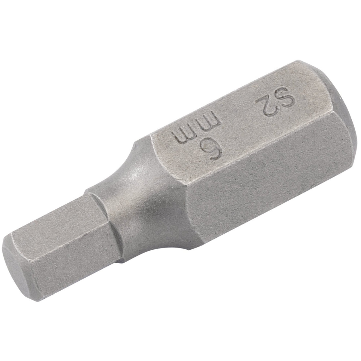 DRAPER Expert 6mm x 30mm Hexagonal 10mm Insert Bit for Mechanic's Bit Sets: Model No.YMH40/SC/B