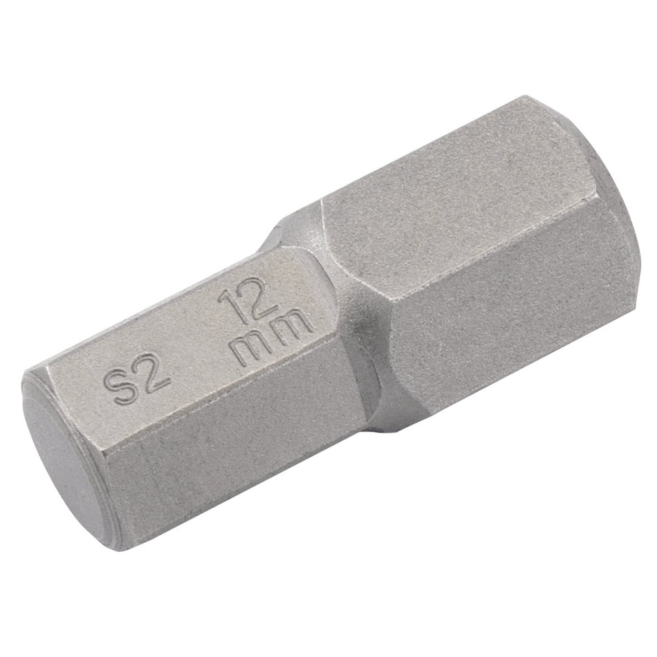DRAPER Expert 12mm x 30mm Hexagonal 10mm Insert Bit for Mechanic's Bit Sets: Model No.YMH40/SC/B
