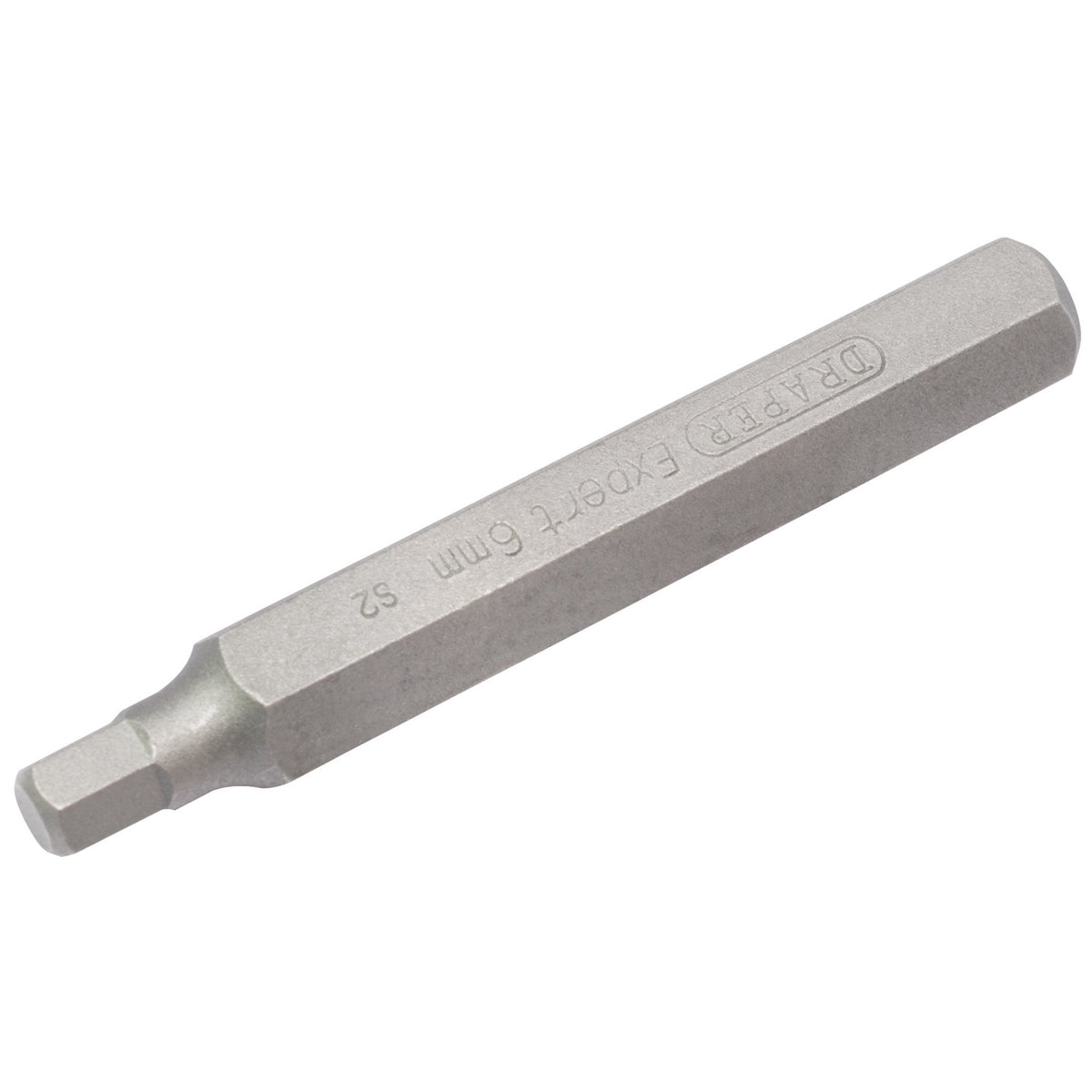 DRAPER Expert 6mm x 75mm Hexagonal 10mm Insert Bit for Mechanic's Bit Sets: Model No.YMH40/SC/B