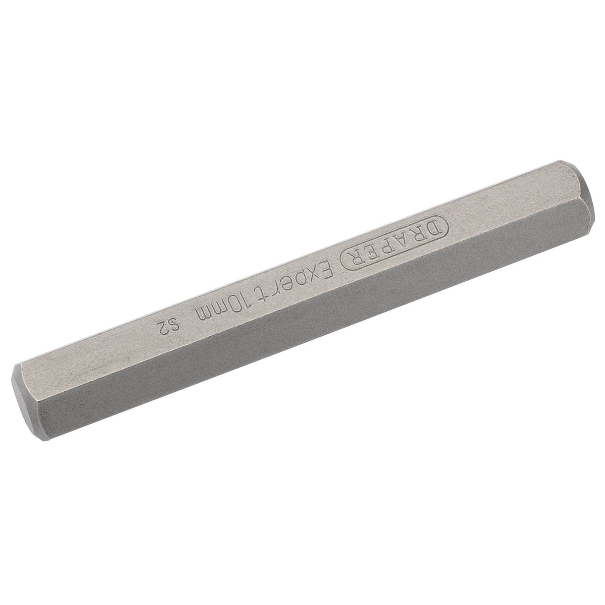 DRAPER Expert 10mm x 75mm Hexagonal 10mm Insert Bit for Mechanic's Bit Sets: Model No.YMH40/SC/B