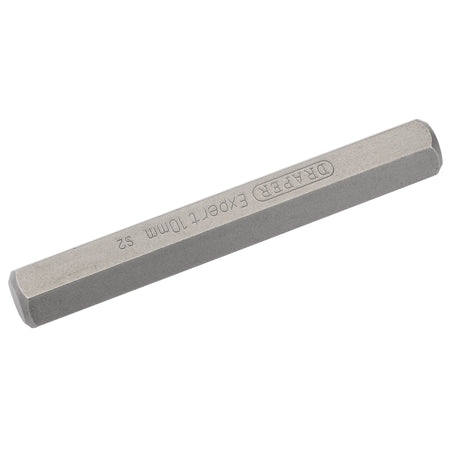 DRAPER Expert 10mm x 75mm Hexagonal 10mm Insert Bit for Mechanic's Bit Sets: Model No.YMH40/SC/B