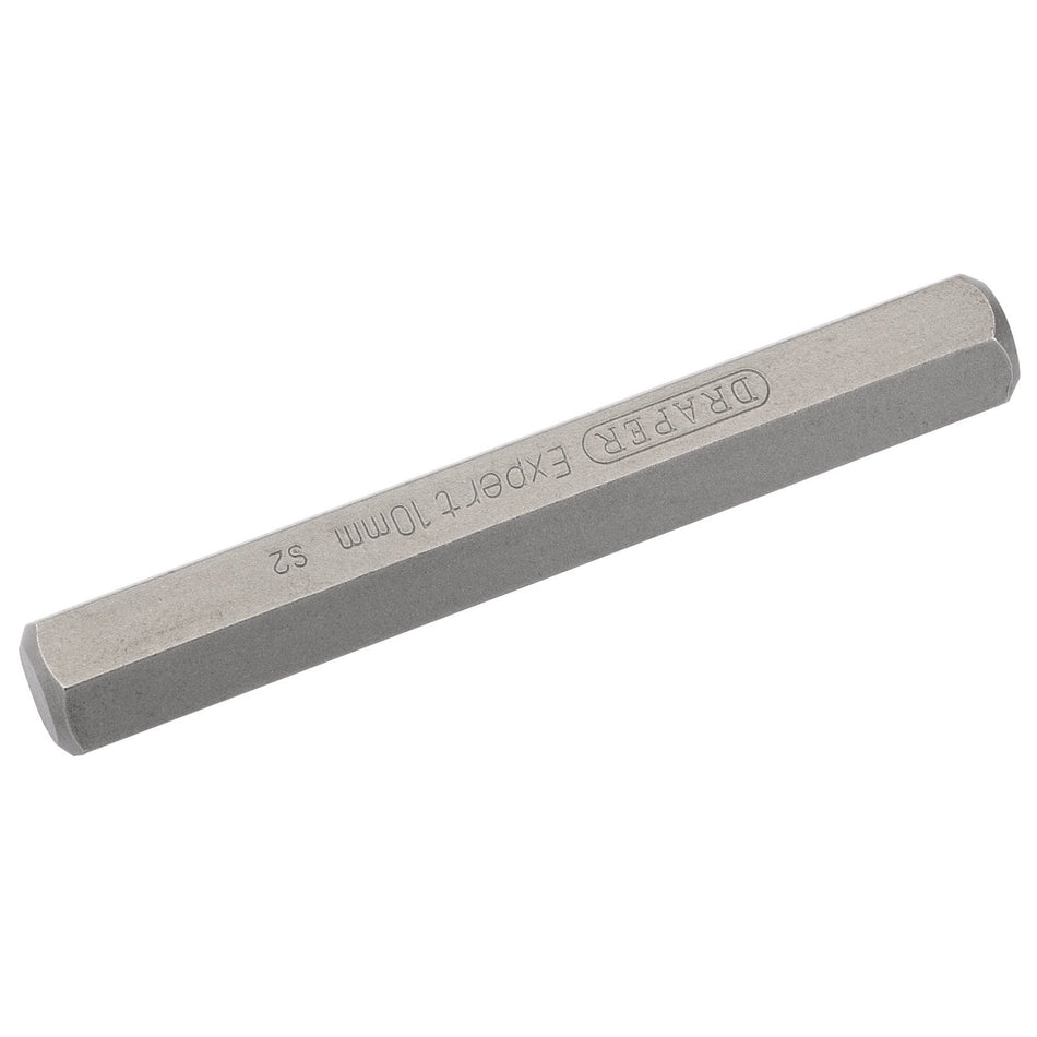 DRAPER Expert 10mm x 75mm Hexagonal 10mm Insert Bit for Mechanic's Bit Sets: Model No.YMH40/SC/B