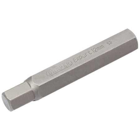 DRAPER Expert 12mm x 75mm Hexagonal 10mm Insert Bit for Mechanic's Bit Sets: Model No.YMH40/SC/B