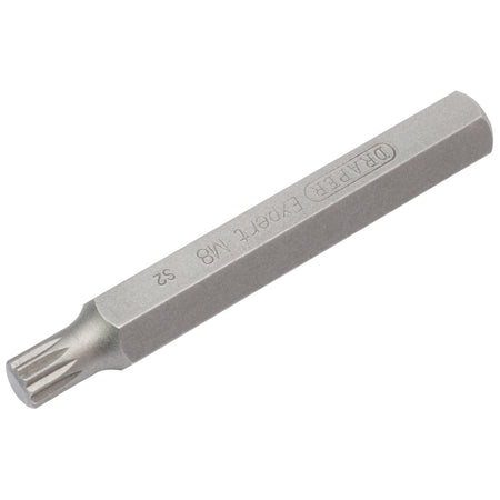 DRAPER Expert M8 x 75mm XZN 10mm Insert Bit for Mechanic's Bit Sets: Model No.YMH40/SC/B