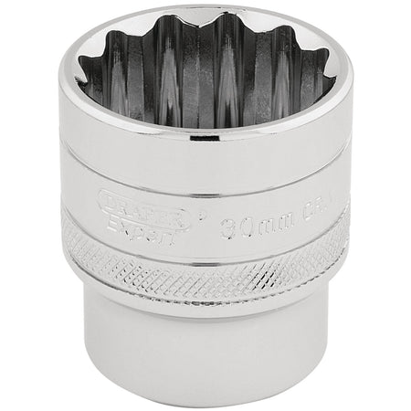 DRAPER 1/2" Square Drive Hi-Torq 12 Point Socket (30mm): Model No. H-MM/B