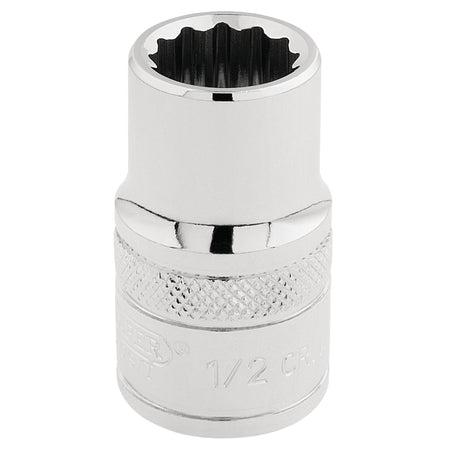 DRAPER 1/2" Square Drive Hi-Torq 12 Point Socket (1/2"): Model No. H-AF/B