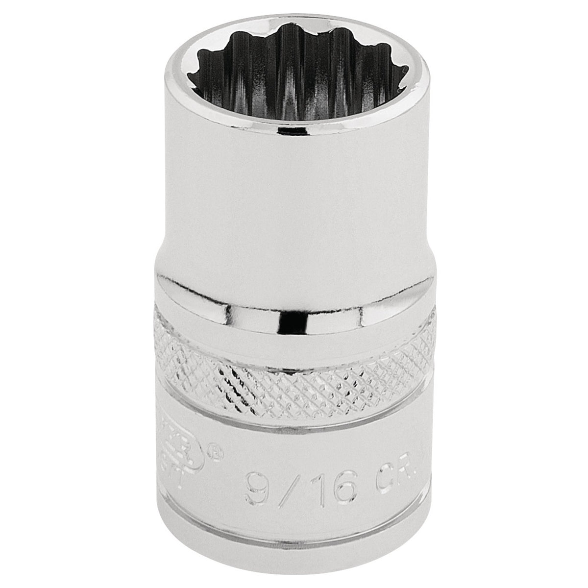 DRAPER 1/2" Square Drive Hi-Torq 12 Point Socket (9/16"): Model No. H-AF/B