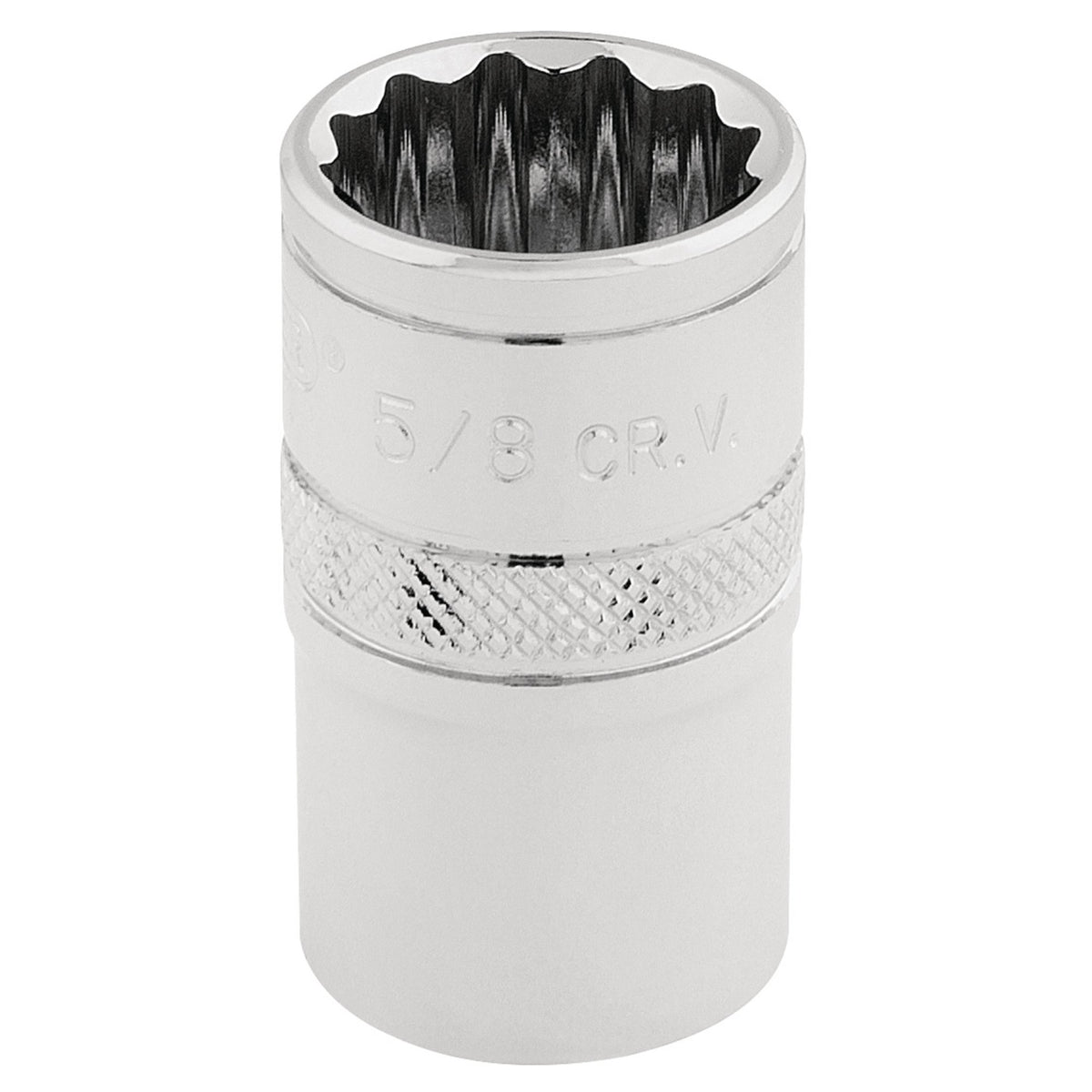 DRAPER 1/2" Square Drive Hi-Torq 12 Point Socket (5/8"): Model No. H-AF/B