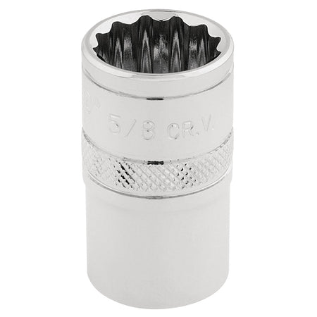 DRAPER 1/2" Square Drive Hi-Torq 12 Point Socket (5/8"): Model No. H-AF/B