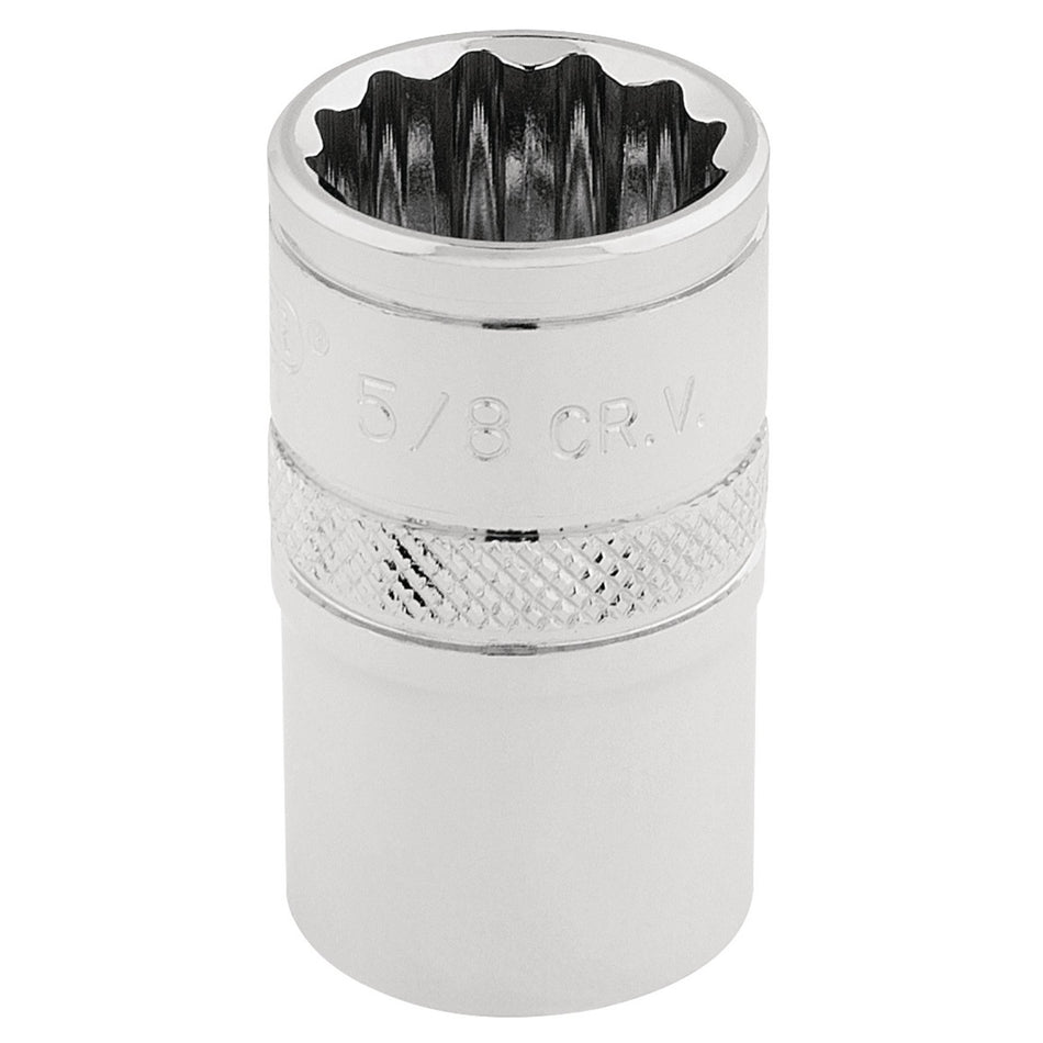 DRAPER 1/2" Square Drive Hi-Torq 12 Point Socket (5/8"): Model No. H-AF/B