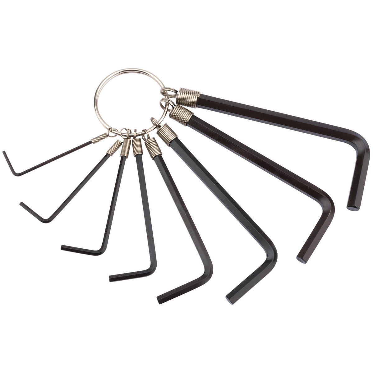 DRAPER 8 piece Metric Hexagon Key Set: Model No.TKR8M/B