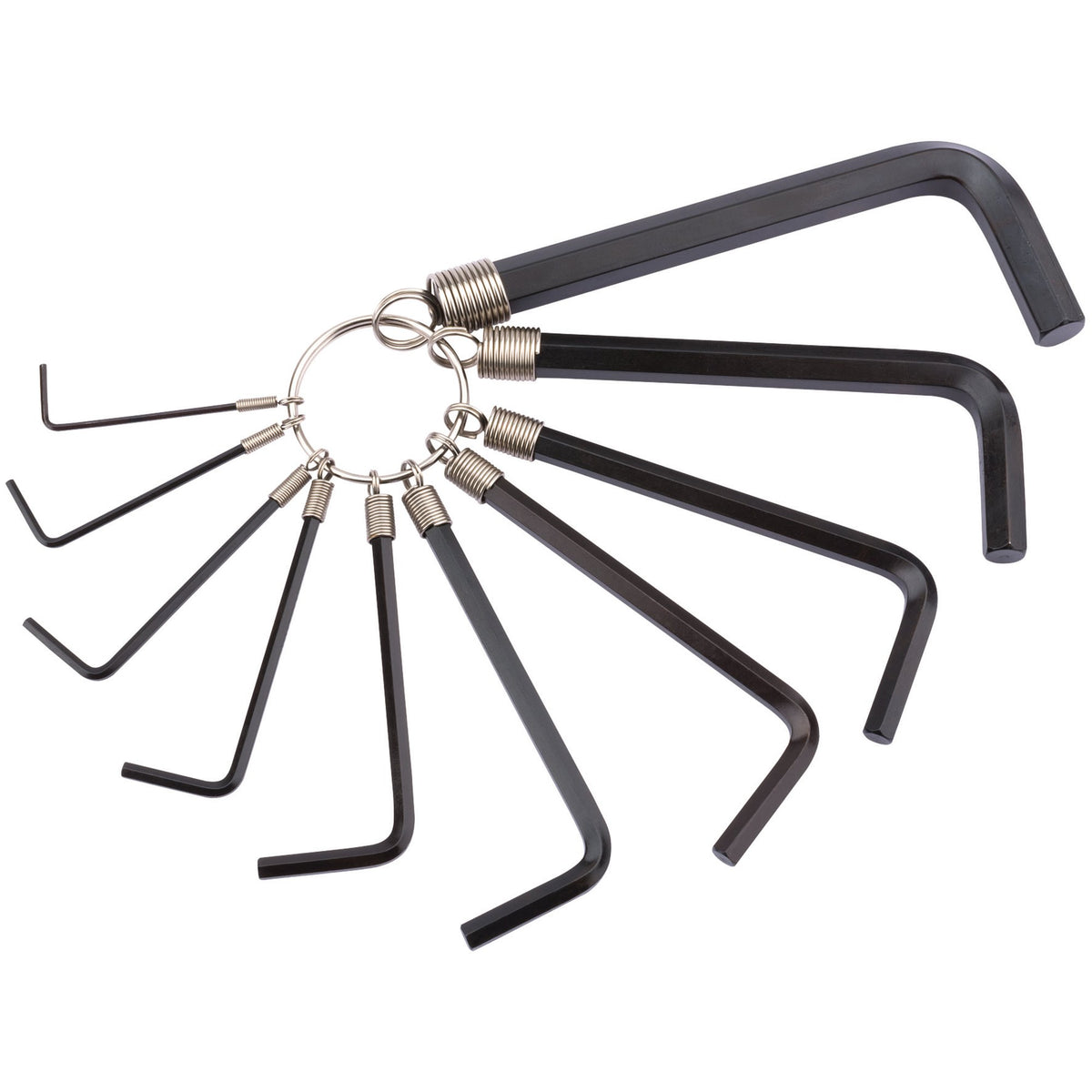 DRAPER 10 piece Metric Hexagon Key Set: Model No.TKR10M/B