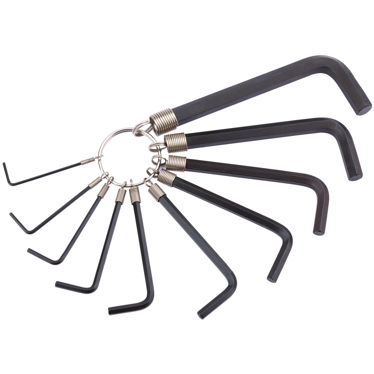 DRAPER 10 piece Imperial Hexagon Key Set: Model No.TKR10A/B