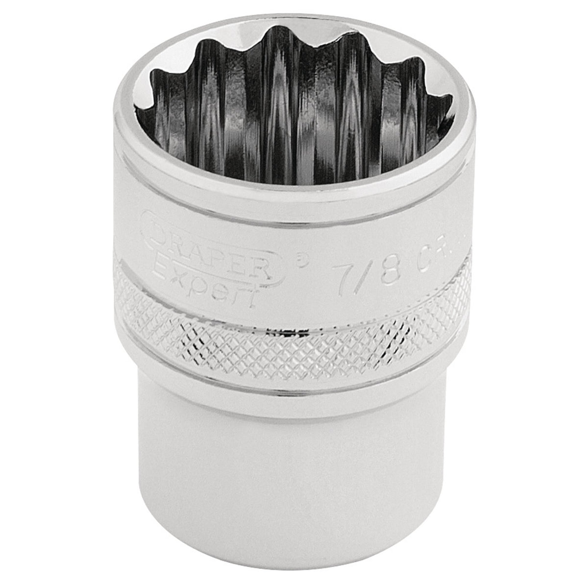 DRAPER 1/2" Square Drive Hi-Torq 12 Point Socket (7/8"): Model No. H-AF/B