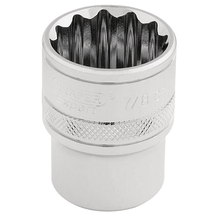 DRAPER 1/2" Square Drive Hi-Torq 12 Point Socket (7/8"): Model No. H-AF/B