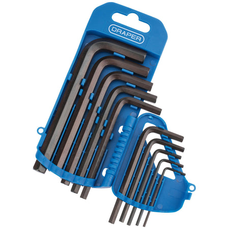 DRAPER 10 piece Metric Hexagon Key Set: Model No.TKW10M/B