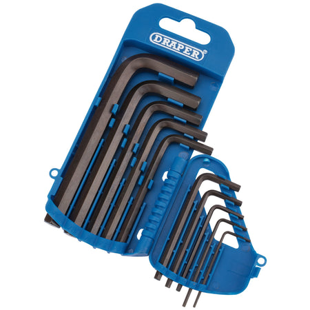 DRAPER 10 piece Imperial Hexagon Key Set: Model No.TKW10A/B