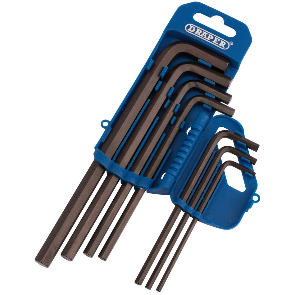 DRAPER 7 piece Imperial Hexagon Key Set: Model No.LKW7A/B