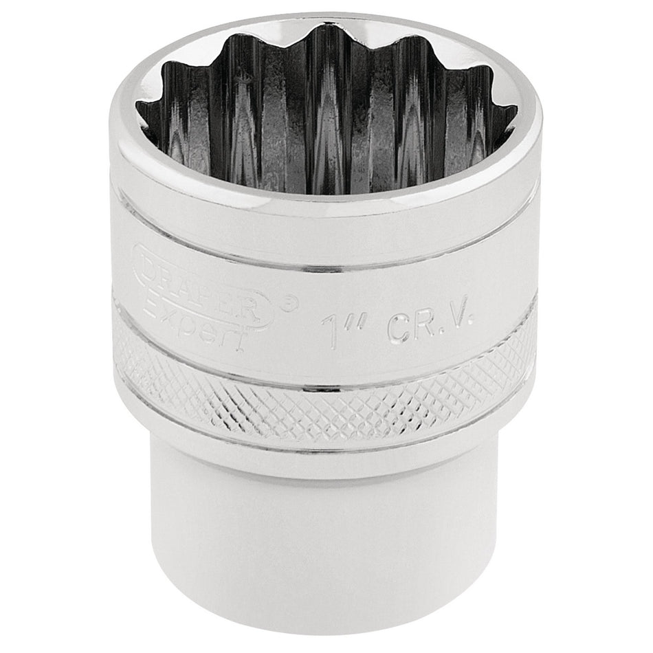 DRAPER 1/2" Square Drive Hi-Torq 12 Point Socket (1"): Model No. H-AF/B