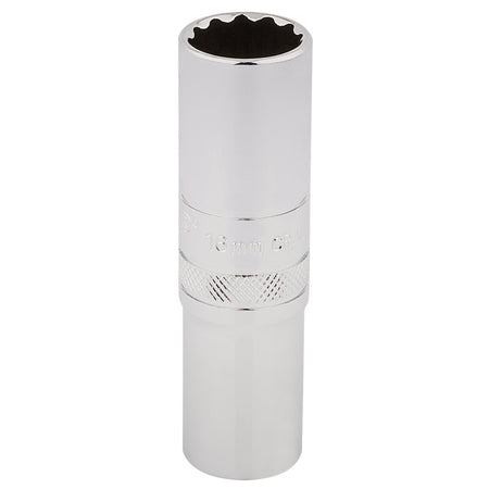 DRAPER 1/2" Square Drive Hi-Torq 12 Point Deep Socket (16mm): Model No. HT-MM/B