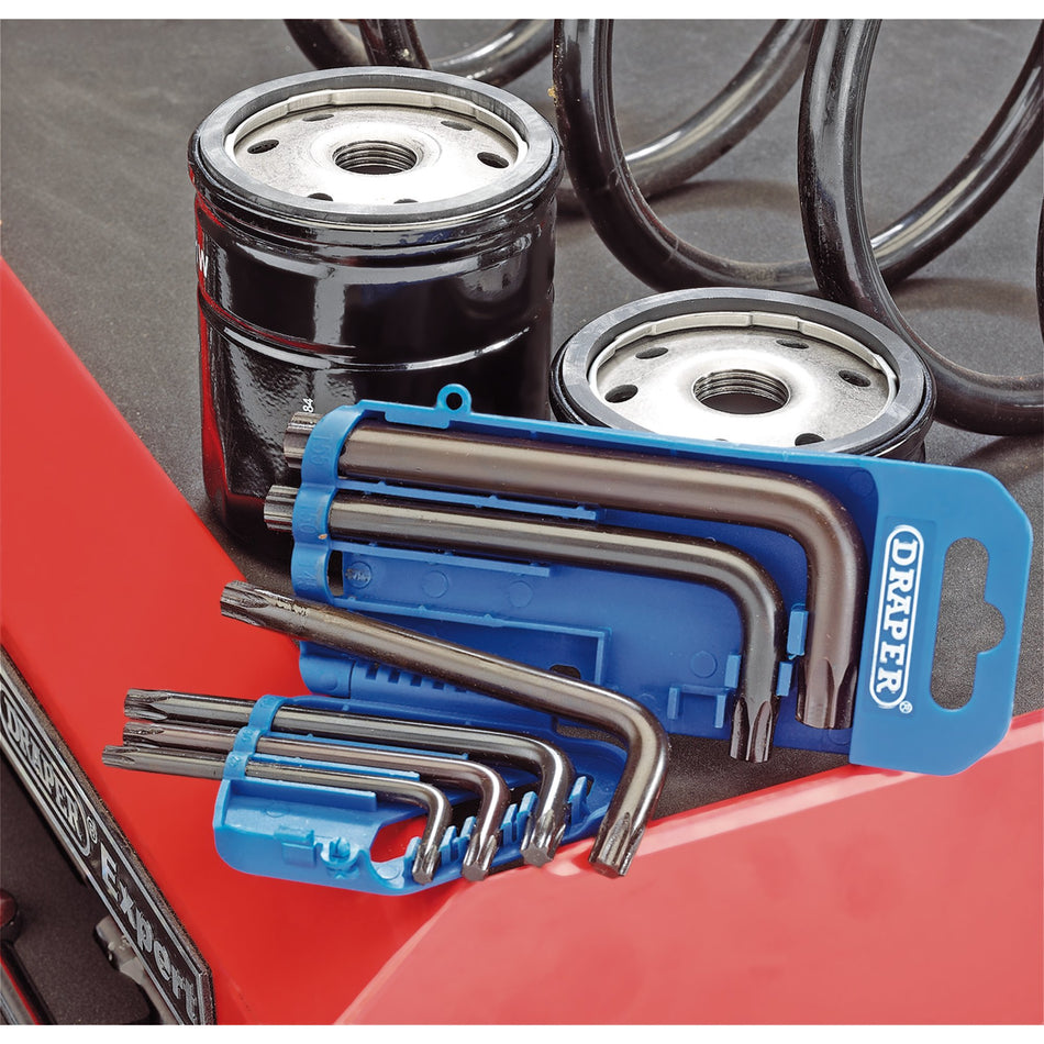 DRAPER 7 piece Draper TX-STAR ; Key Set: Model No.TX8/7/B