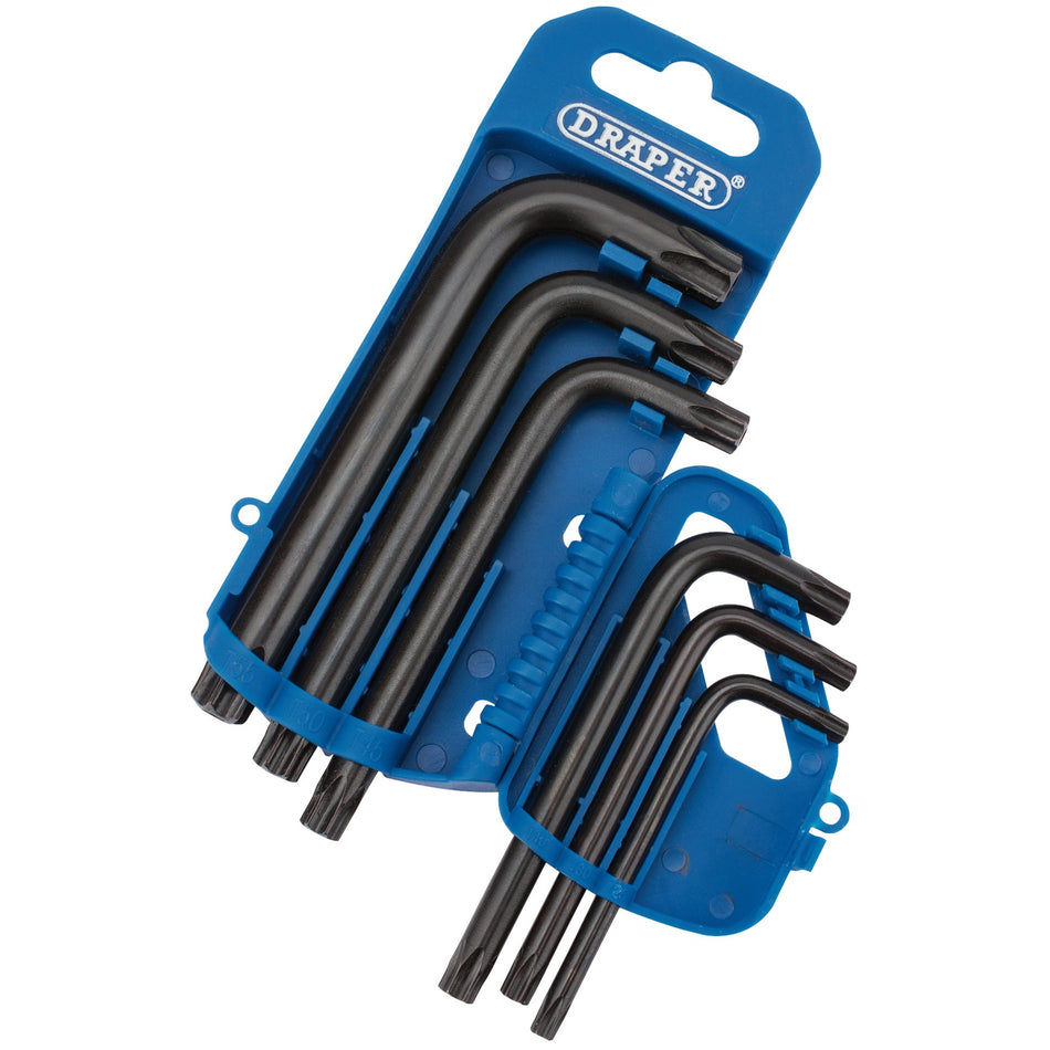 DRAPER 6 piece Draper TX-STAR ; Security Key Set: Model No.TX8TP/6/B