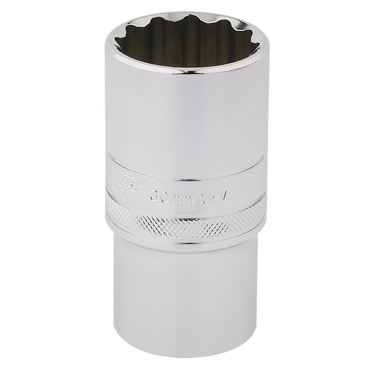 DRAPER 1/2" Square Drive Hi-Torq 12 Point Deep Socket (30mm): Model No. HT-MM/B