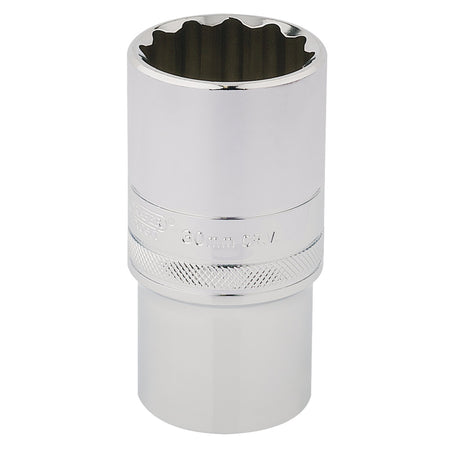 DRAPER 1/2" Square Drive Hi-Torq 12 Point Deep Socket (30mm): Model No. HT-MM/B