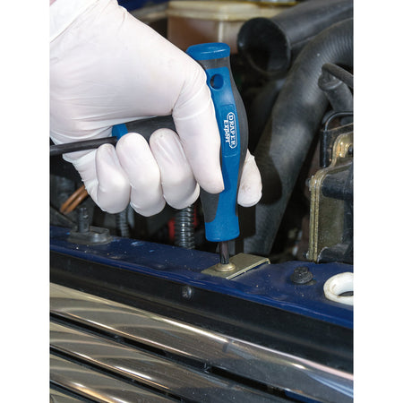 DRAPER Expert 8 piece Soft Grip 'T' Handle Draper TX-STAR ; Key Set: Model No.TTX/SG/8/B