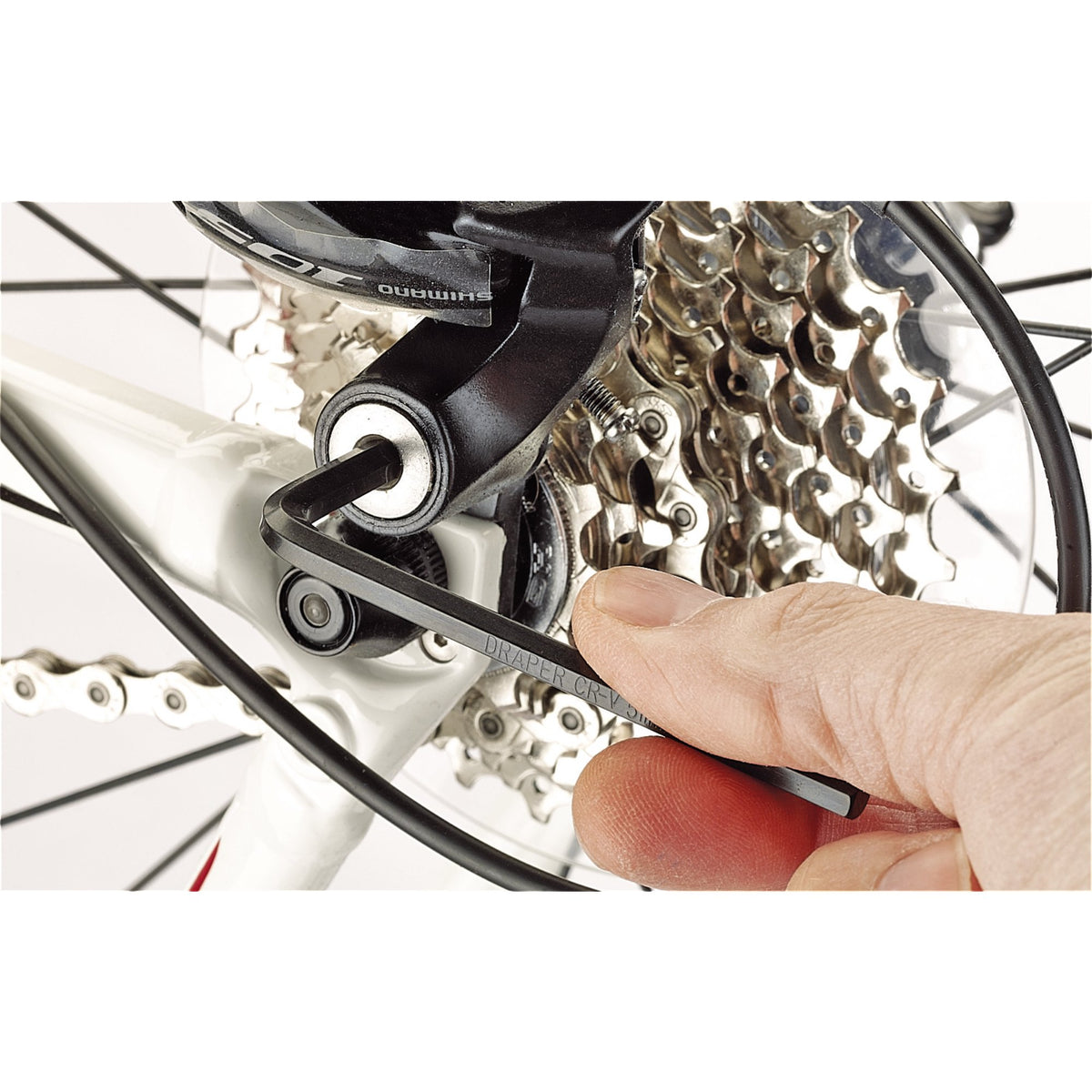 DRAPER 25 piece Metric/Imperial Combined Hexagon Key Set: Model No.KW25/B