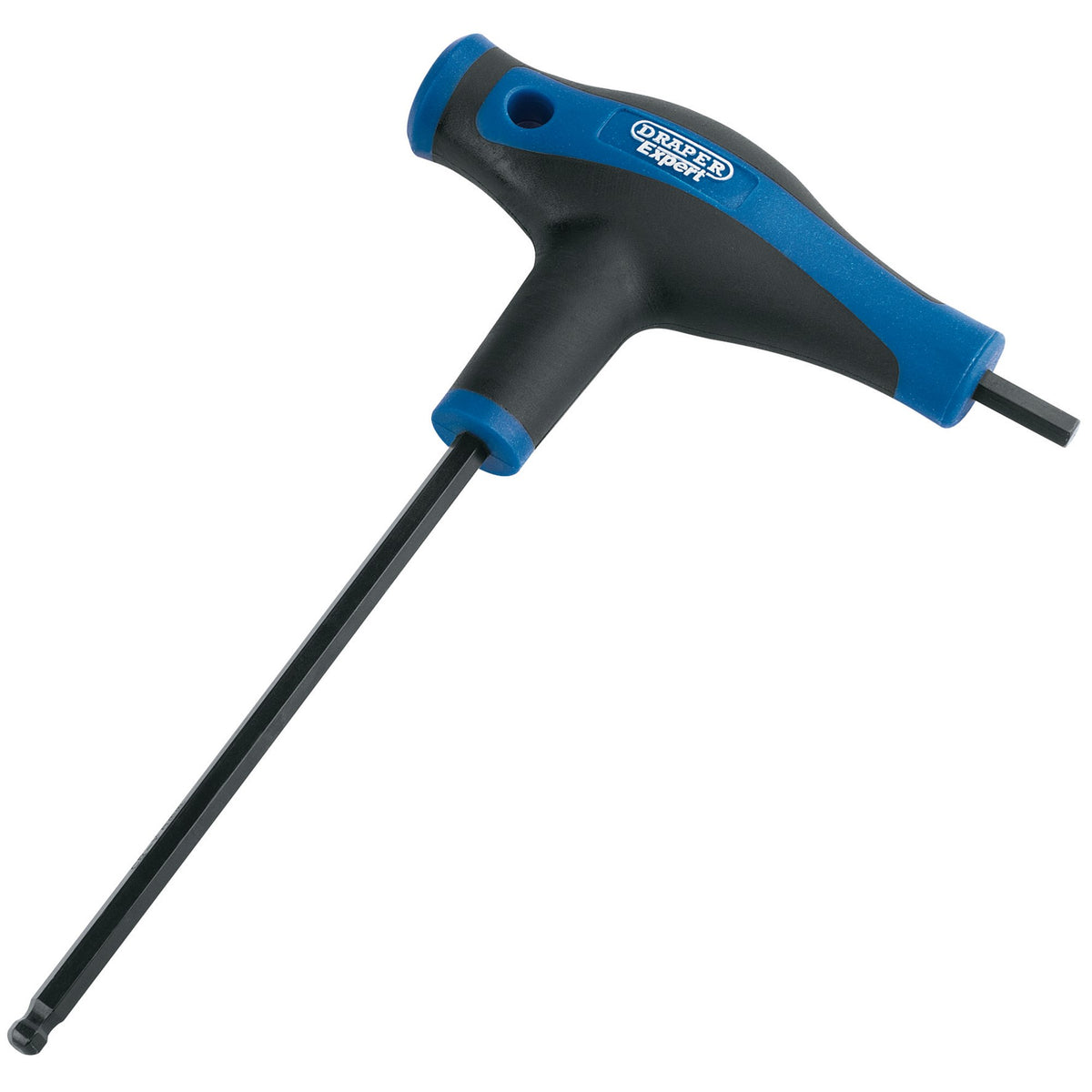 DRAPER Expert 6.0mm Soft Grip 'T' Handle Hexagon and Ball End Key: Model No.THEX/SG/B