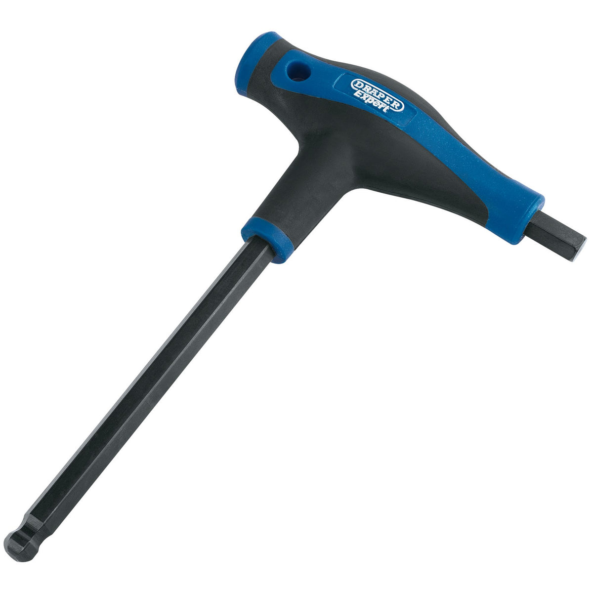DRAPER Expert 10mm Soft Grip 'T' Handle Hexagon and Ball End Key: Model No.THEX/SG/B