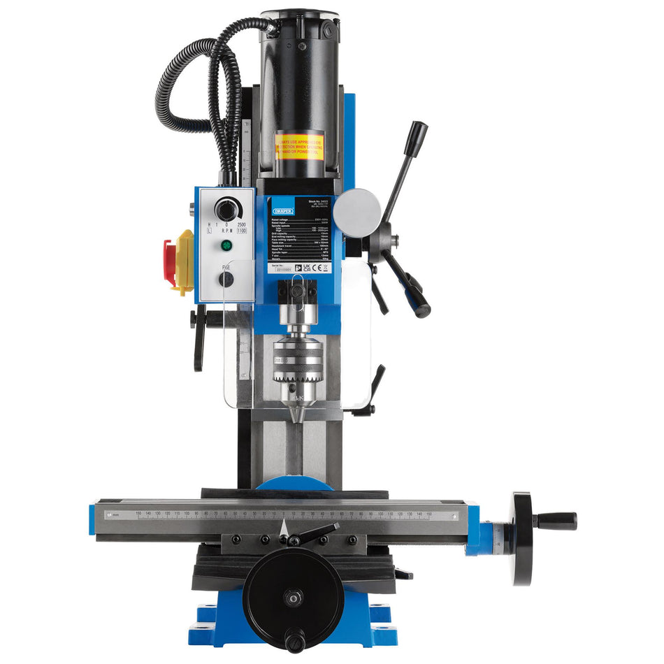 DRAPER Variable Speed Milling/Drilling Machine (350W): Model No.MILL-170