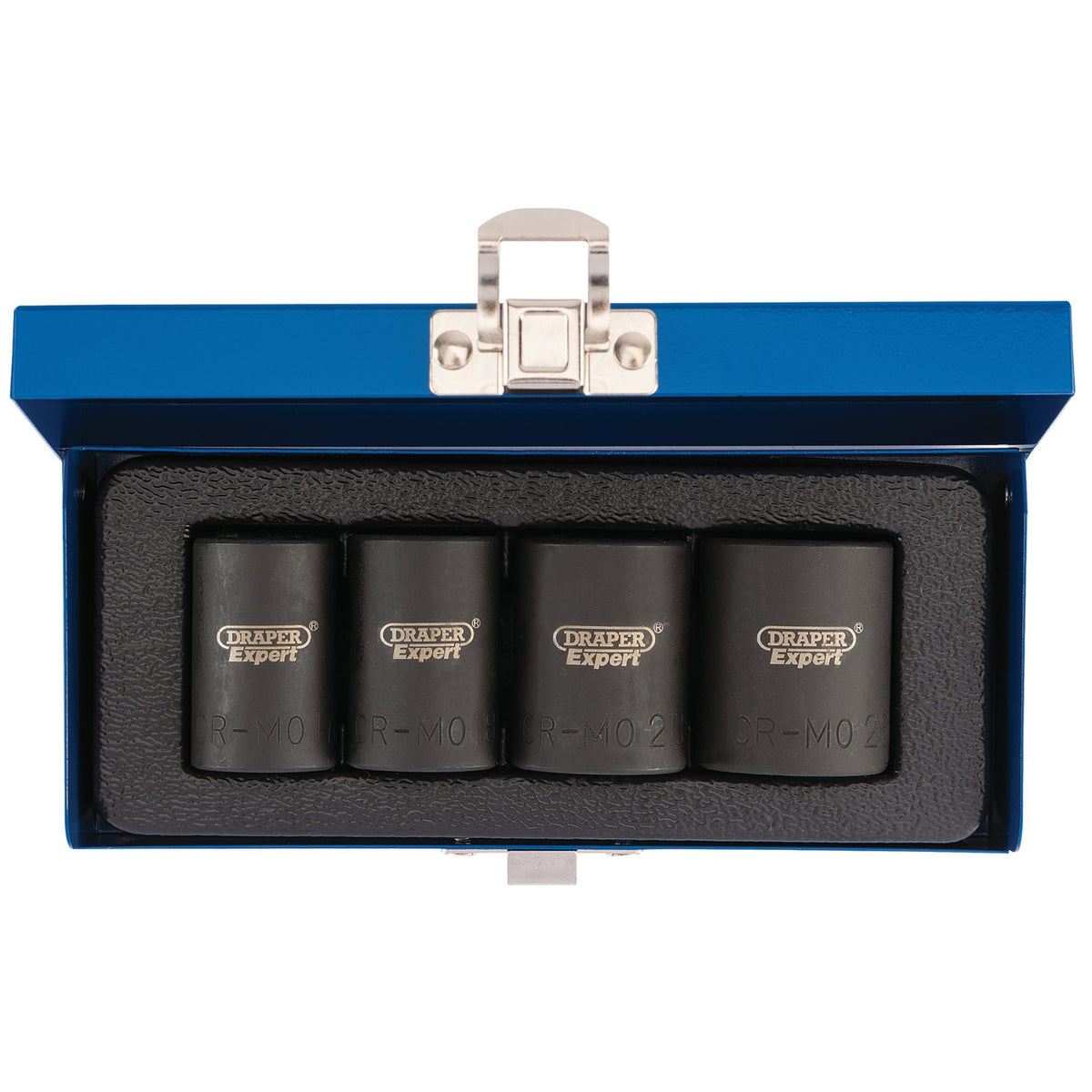 DRAPER Expert 4 Piece 1/2in. Sq. Dr. Locking Wheel Nut Set: Model No.LWNS4-B