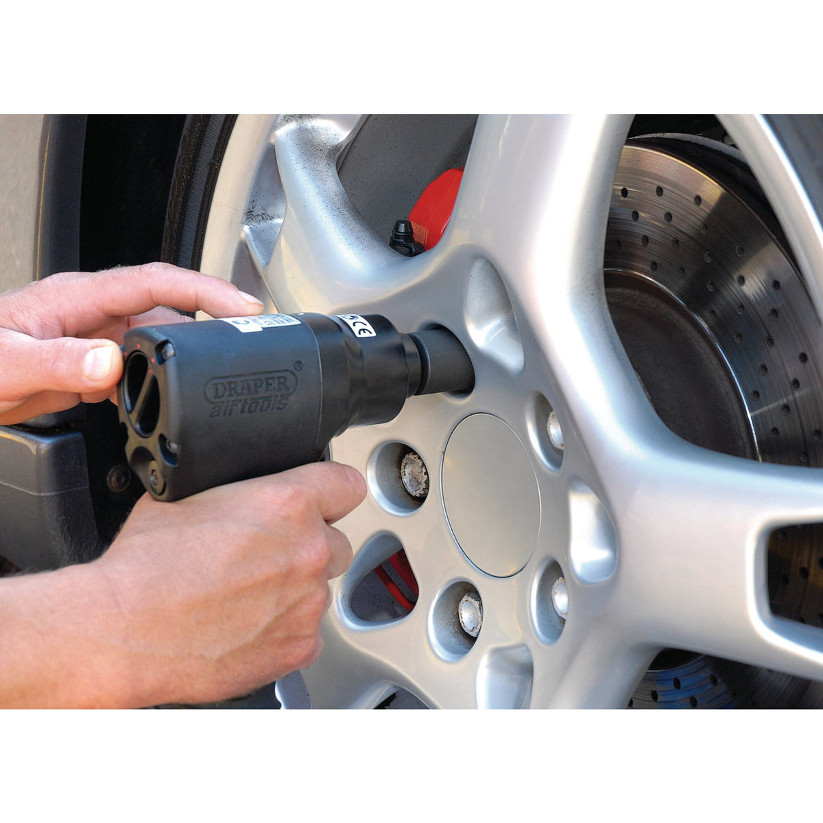 DRAPER Expert 4 Piece 1/2in. Sq. Dr. Locking Wheel Nut Set: Model No.LWNS4-B